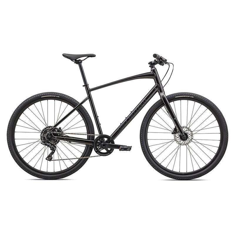 2023 Specialized sirrus x 3.0 bike gloss metallic obsidian / satin black reflective xxs