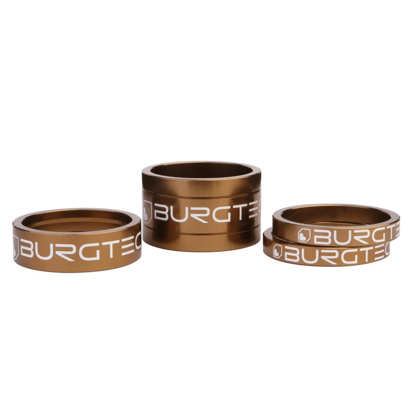Burgtec Stem Spacer Kit – Kash Bronze Set/4