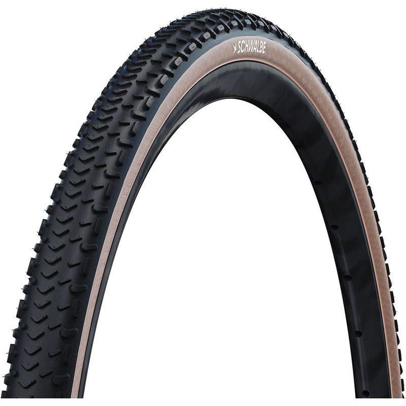 Schwalbe G-One RX Tire – 700 x 50 Tubeless Folding Black/Transparent Evolution Line Pro Addix Race