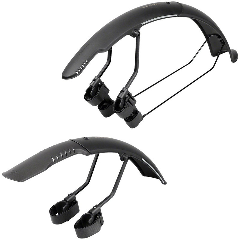Topeak Tetrafender G1 / G2 Fender Set – Fits Up To 650/700 x 50 Gravel Tire BLK