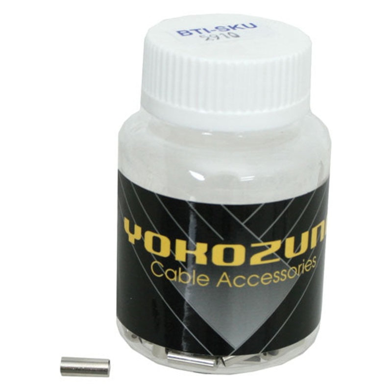 Yokozuna Ferrules 4mm – Chrome 100/Bottle