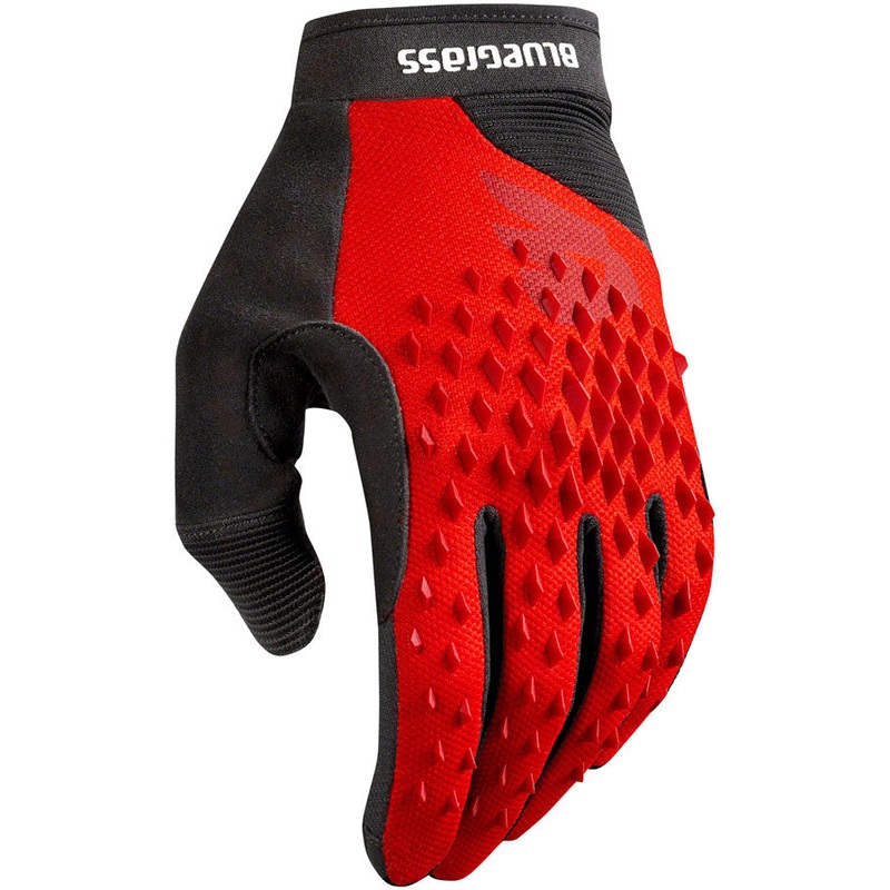 Bluegrass Prizma 3D Gloves – Red Full Finger Small