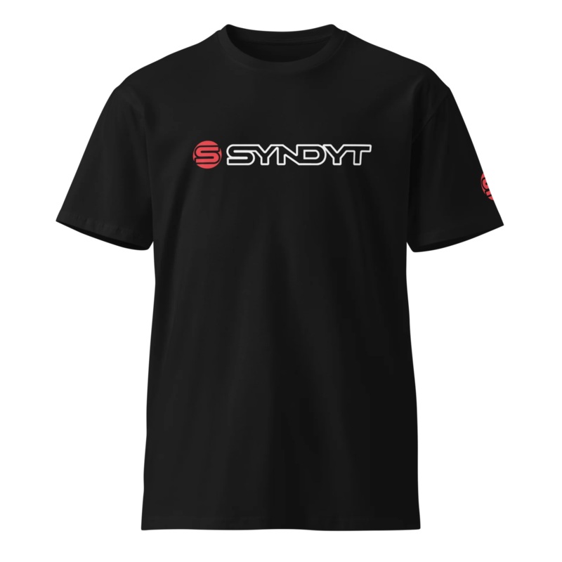 Syndyt Logo Short Sleeve T-Shirt-Black