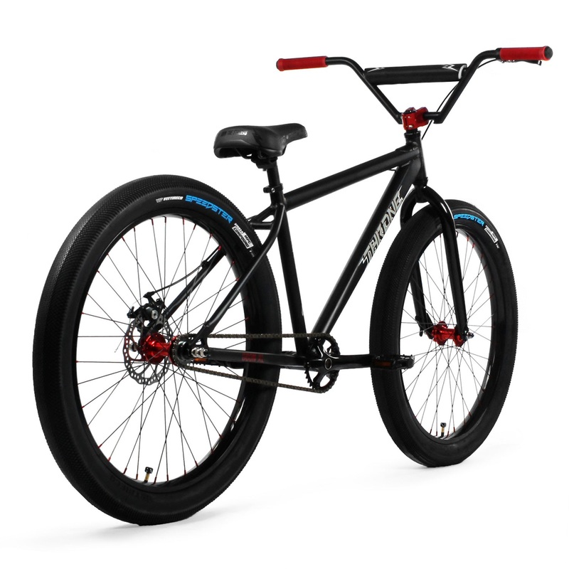 Throne Cycles The Goon XL 27.5+” BMX Freestyle Bike-Deezy Black