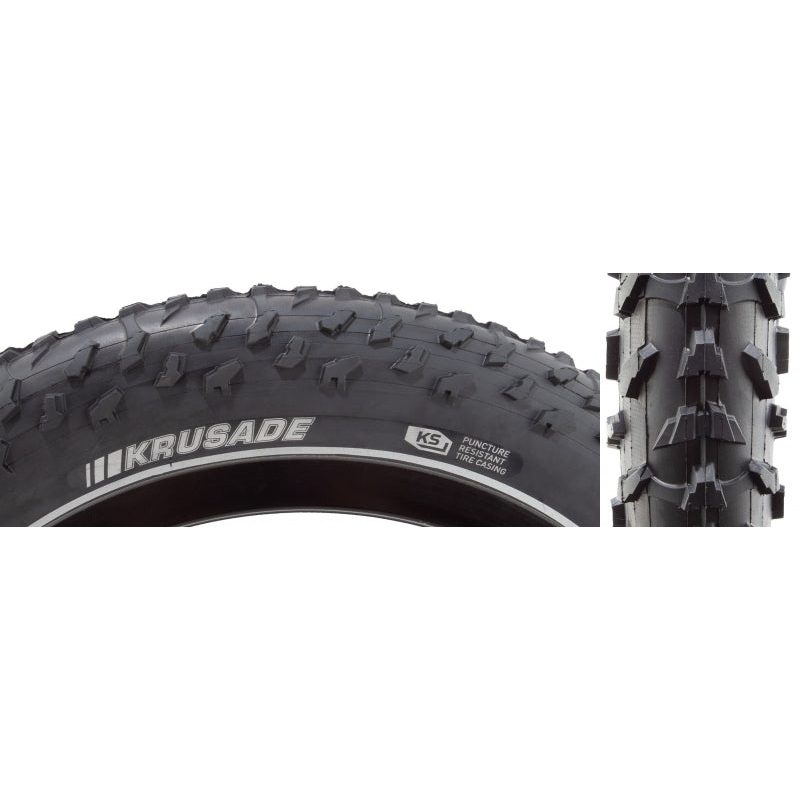 Kenda Krusade Tire 26″x4.00 Wire Clincher SRC 60 Black