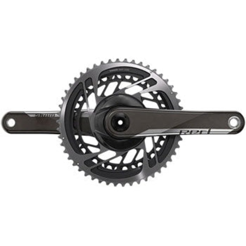 RED AXS Bicycle Crankset – 170mm, 12-Speed, 48/35t, Direct Mount, DUB Spindle Interface, Natural Carbon, D1