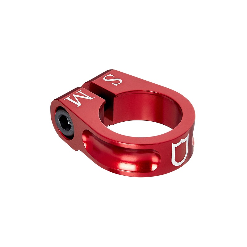 S&M XLT SEAT CLAMP RED 28.6mm I.D. for 25.4mm seatpost