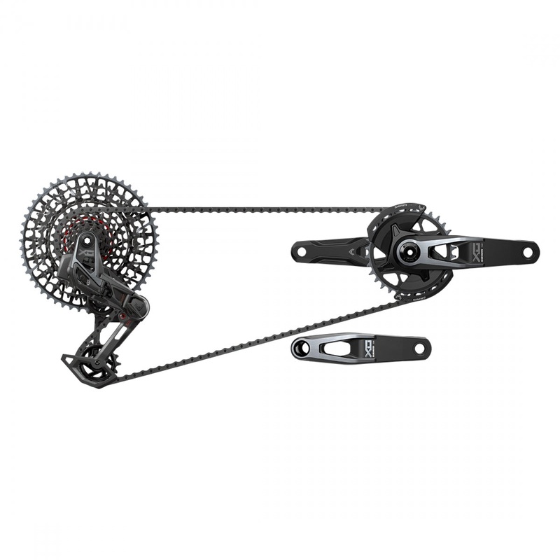 Sram X0 Eagle T-Type V2 AXS DUB 12-Speed MTB Groupset  Wireless Shifting, Robust Performance, 170/175mm Crank Options, Trail-Ready Cycling Gear