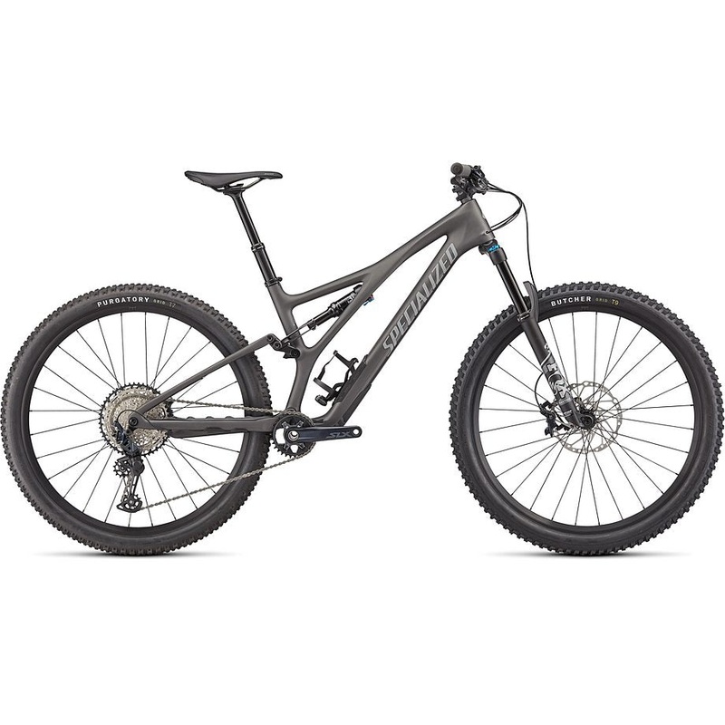 2022 Specialized Stumpjumper comp bike satin smoke / cool grey / carbon s3