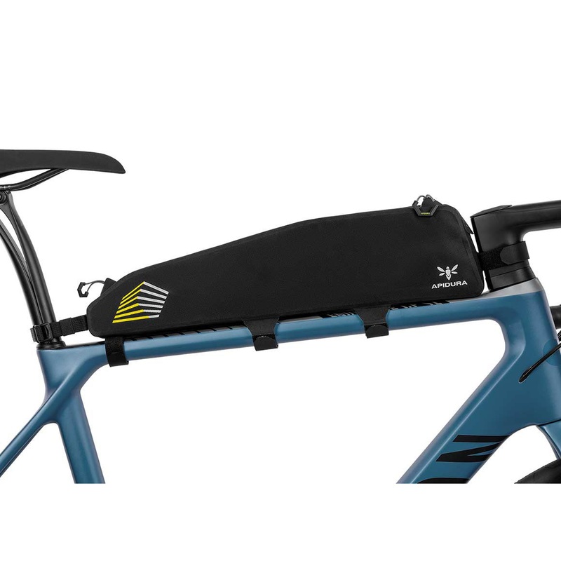 Apidura Racing Long Top Tube Pack (2L) Large – Black