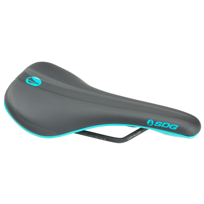 Bike Saddle SDG Bel Air V3 – Turquoise/Black 140mm Width Deep Peri-Canal