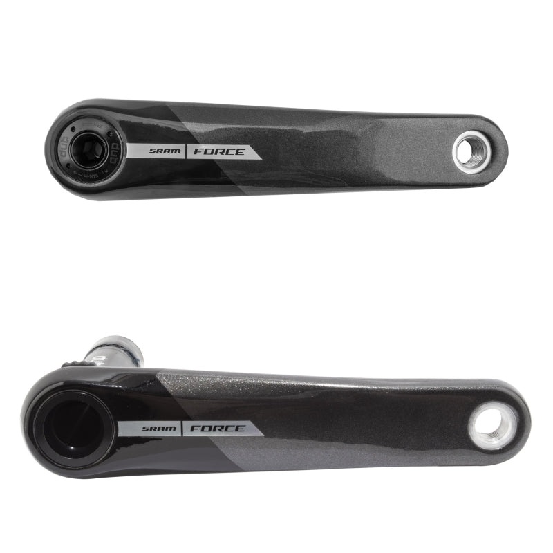 Force Wide Crank Arm Assembly – 172.5mm 12-Speed 8-Bolt Direct Mount DUB Spindle Interface Iridescent Gray D2