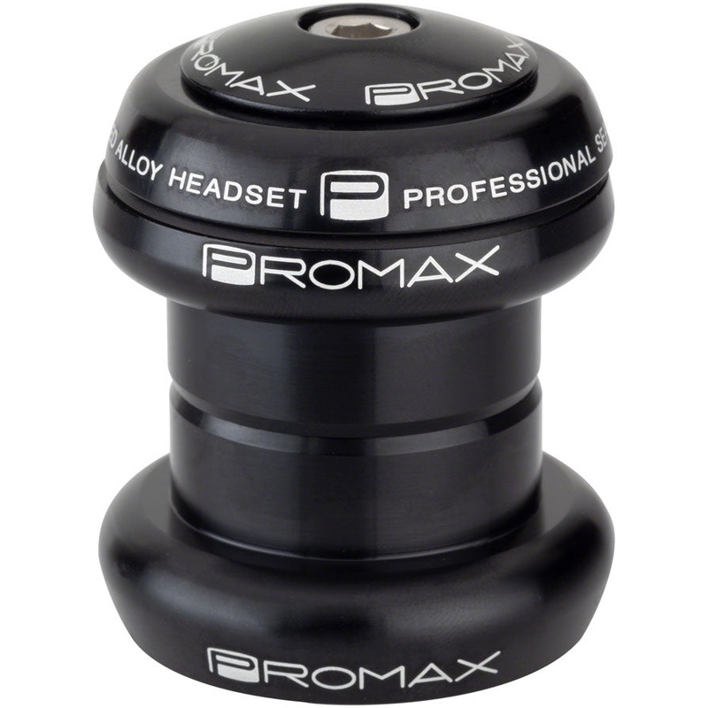Promax PI-1 Alloy Sealed Bearing 1-1/8″ Press-in Headset – Black