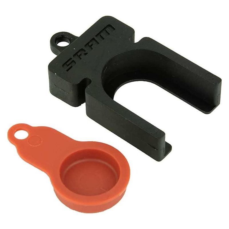 SRAM Monoblock Caliper 21mm Piston Removal Tool – For Level Ultimate/TLM/ eTap HRD Includes Plug and Removal Block