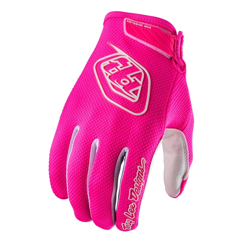 Troy Lee Designs BMX Race Gloves-Flo Pink