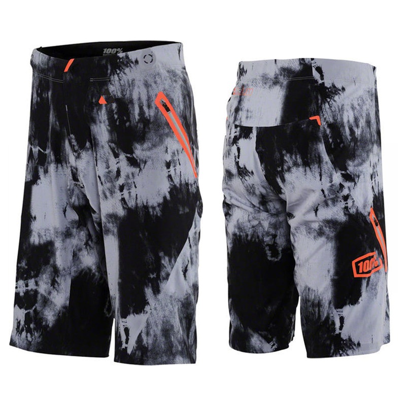 100% Celium Tiedyed Short – Black