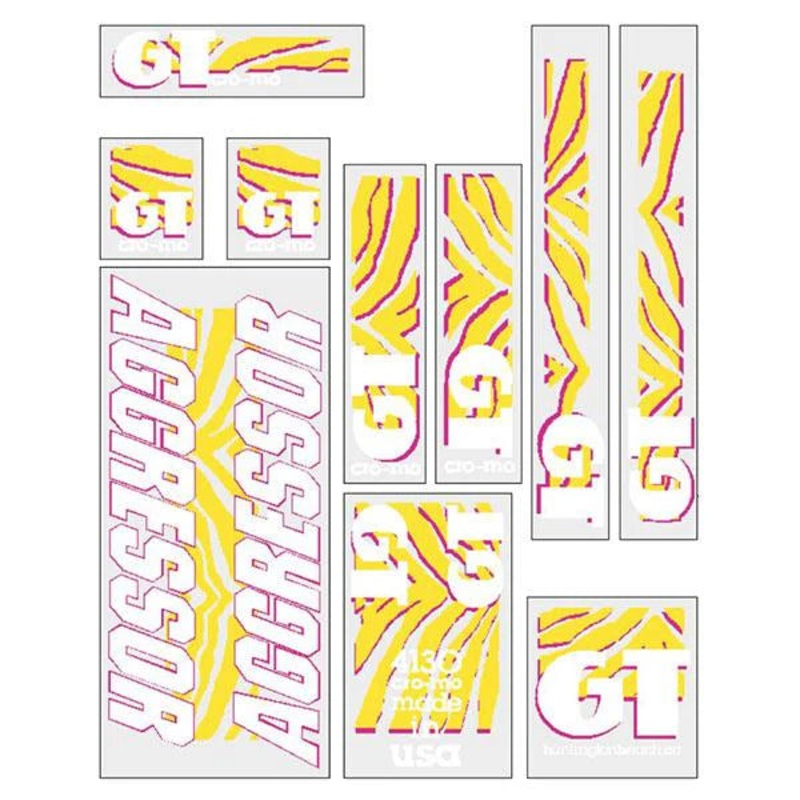 1989 GT Aggressor Decal Set