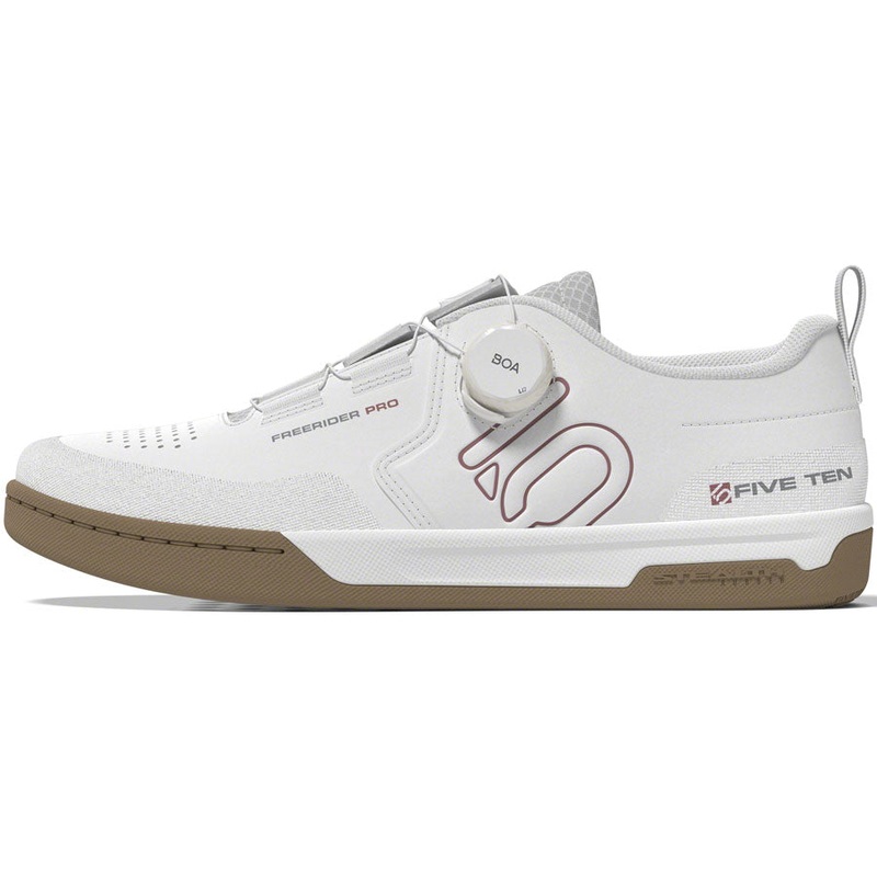 Five Ten Freerider Pro BOA Flat Shoes – Womens  FTWR White/Warm Clay/Gray Three 5.5