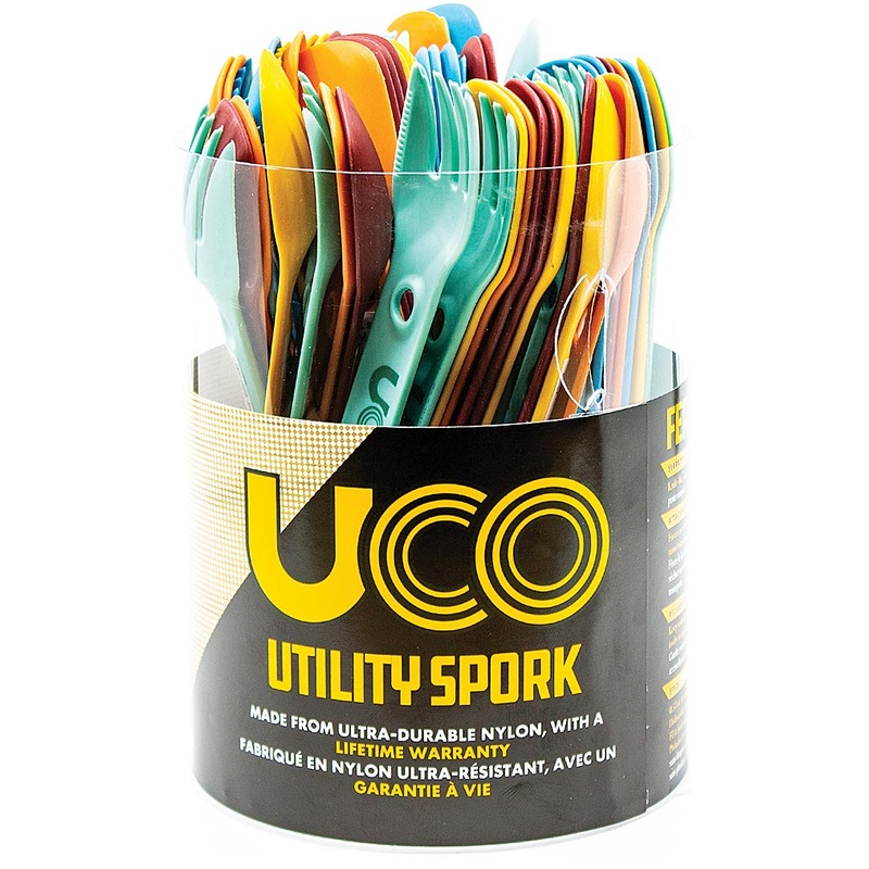 UCO Utility Spork – 60pc Classic Tableware Set: The Ultimate All-in-One Dining Solution