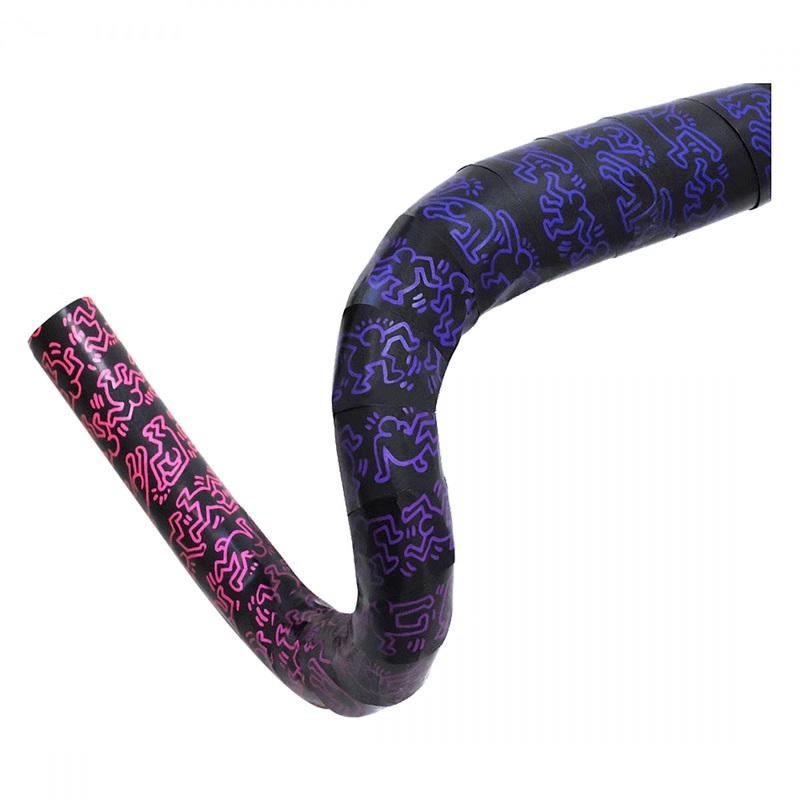 Affinity Keith Haring Handlebar Tape Black/Blue/Pink