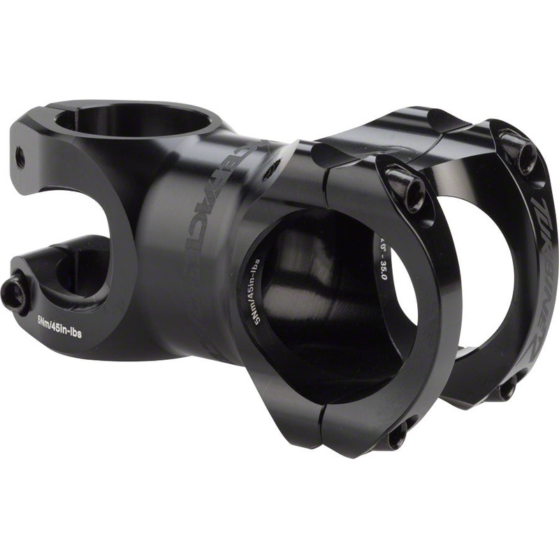 RaceFace Turbine R 35 Stem – 60mm, 35 mm Clamp, +/-0, 1 1/8″, Black