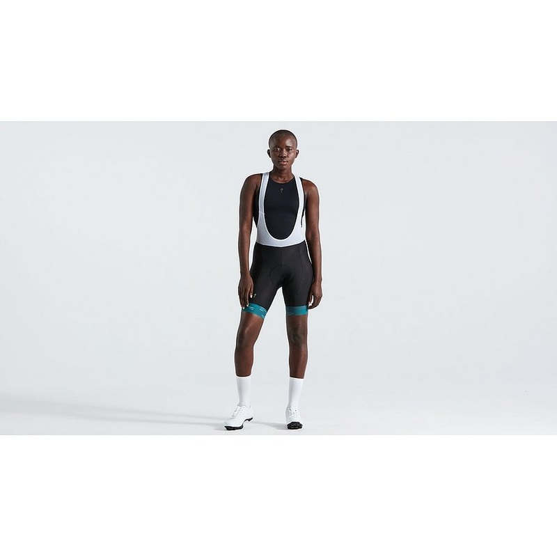 Specialized sl blur bib short wmn tropical teal l