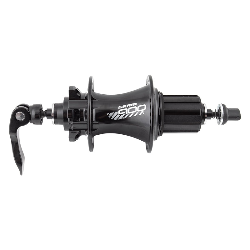 SRAM 900 Rear Hub – QR x 135mm/12 x 142mm 6-Bolt HG 11 Road Black 24H