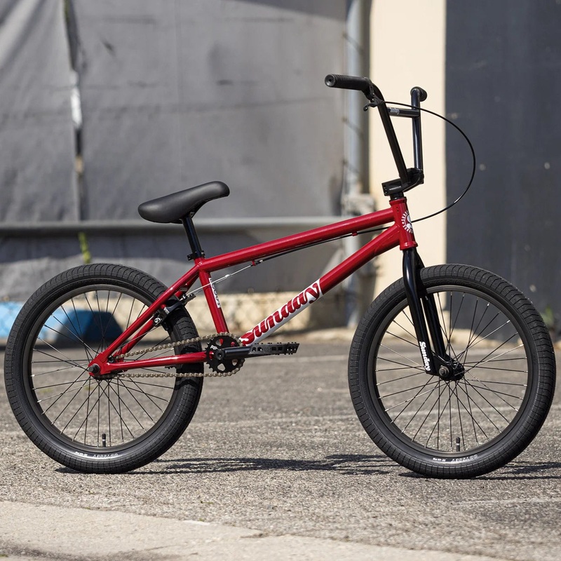 Sunday Scout 21″TT BMX Freestyle Bike-Gloss Maroon