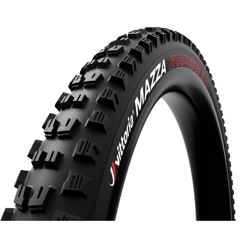 Vittoria Mazza Enduro Tire TLR/2-Fold 27.5×2.4 Black