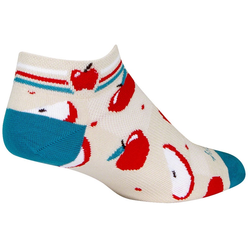 SockGuy Classic Low Orchard Socks – 1″ Womens Small/Medium