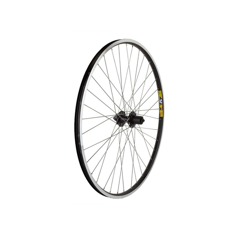 WheelMaster Alloy Hybrid Disc 700x35c Double Wall Rear Wheel – Black