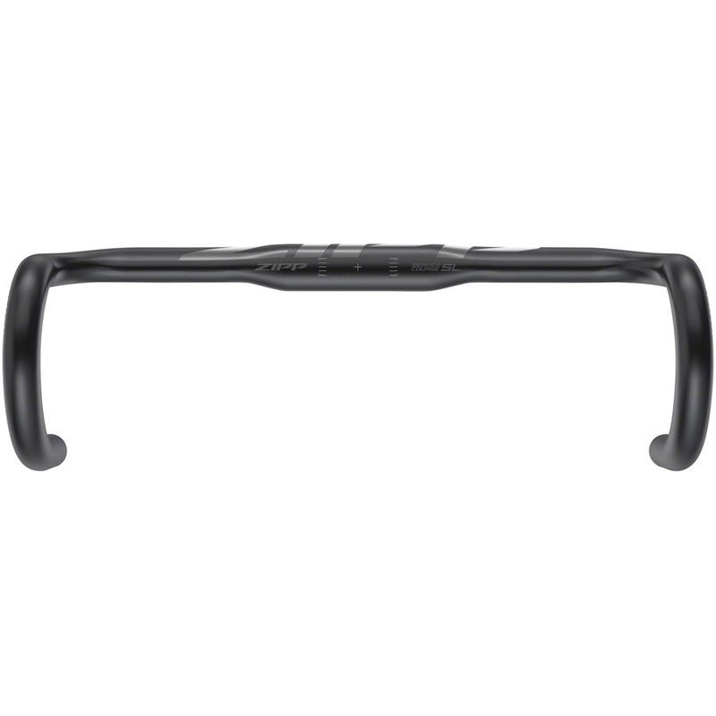 Zipp Service Course SL80 Ergo Drop Handlebars  31.8mm Aluminum Road Bike Bars with Anatomic Drop, Internal Cable Routing & Clip-On Compatibility