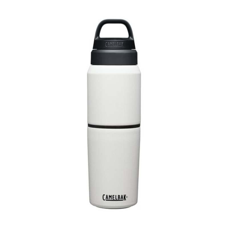 Camelbak MultiBev Vacuum Insulated Stainless Steel Bottle – 17oz/12oz – White-White