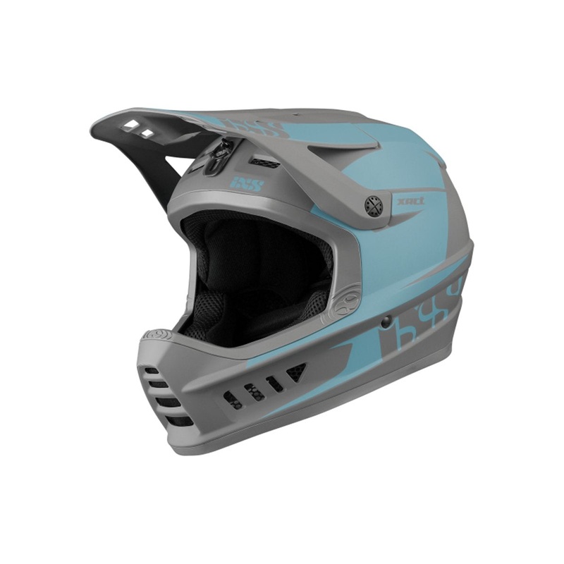 iXS Xact Evo Full Face Helmet – Ocean-Graphite