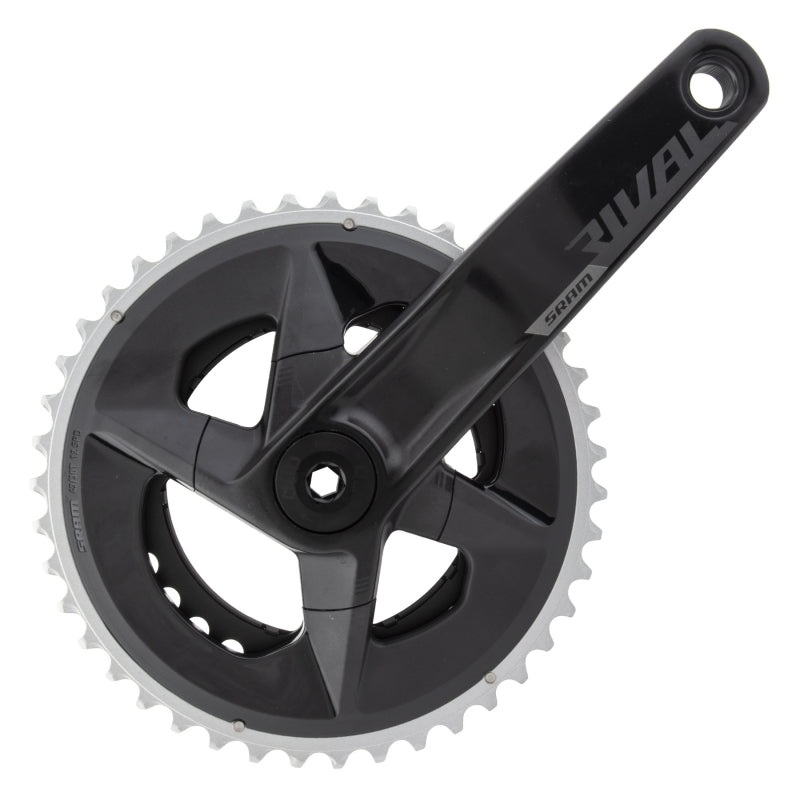 Rival AXS Wide Crankset – 165mm 12-Speed 43/30t 94 BCD DUB Spindle Interface BLK D1