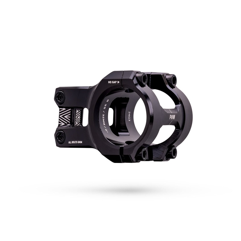 PNW Components Loam Stem, 35 Clamp, Blackout