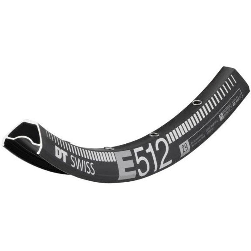 DT Swiss E 512 Rim – 29″ Disc Black 28H