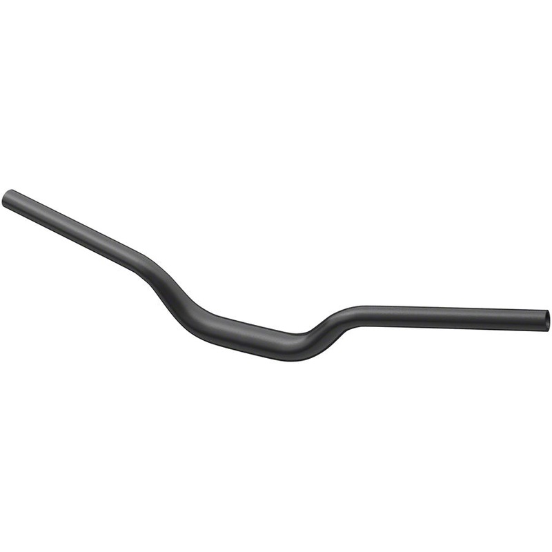 Zoom Riser Handlebar – 60mm Rise, 31.8mm Clamp, 680mm Width, Black
