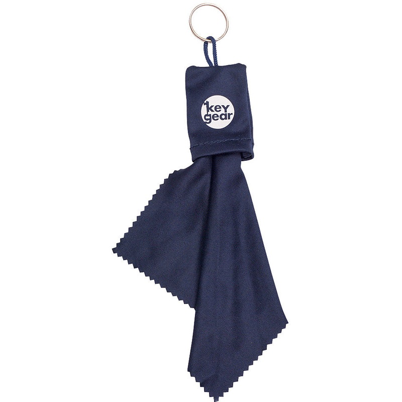 Versatile Bicycle Keychains & Tools: Durable Cleaning Cloths & Tire Gauges in Bright Colors for Easy Identification & Maintenance