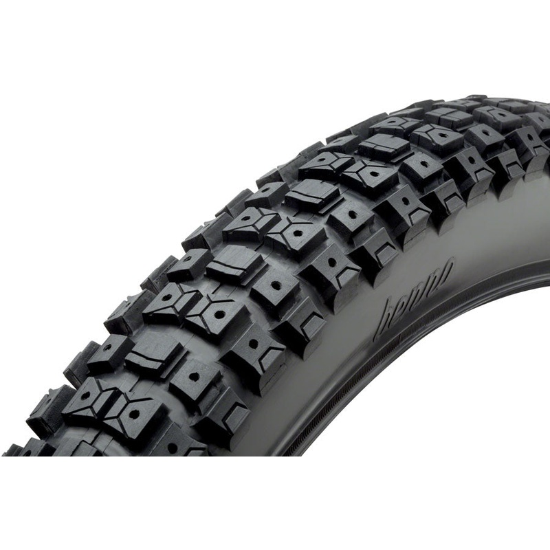 Pack of 2 Benno Knobby Dirt Tire – 26 x 2.35″, Clincher, Wire, 180kg Rated, Black P9010