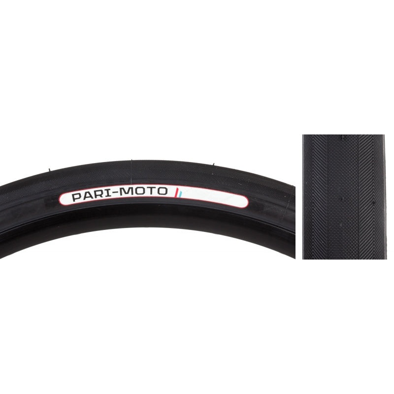 Panaracer Pari-Moto Tire – 650b x 38 Clincher Folding Black 66tpi