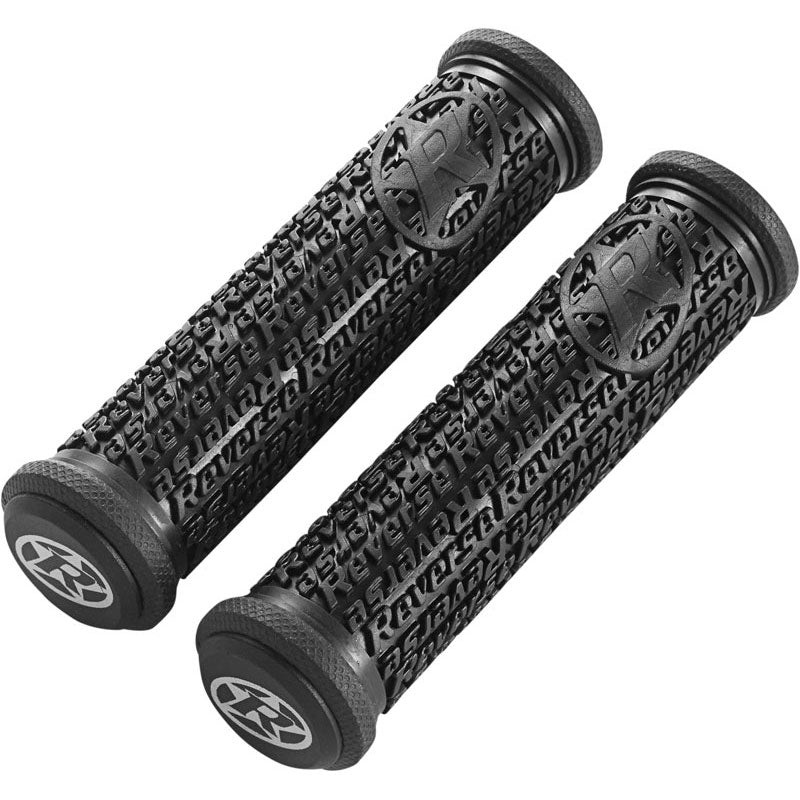 Stamp Basic Bicycle Grips by Reverse 31mm Mountain Bike Grip Set Black