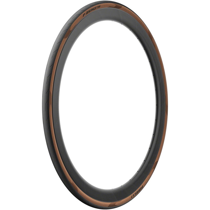 Pirelli P ZERO Race TLR RS Tire – 700 x 28 Tubeless Folding Classic Tan SpeedCore SmartEvo