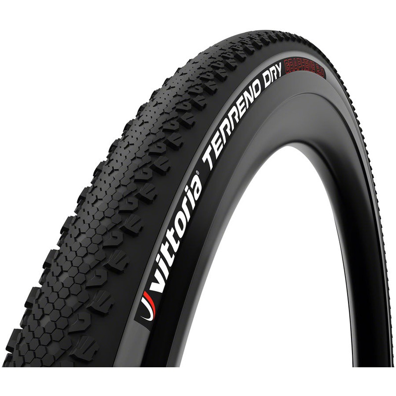 Vittoria Terreno Dry Tire – 700 x 45, Tubeless, Folding, Black/Anthracite, G2.0