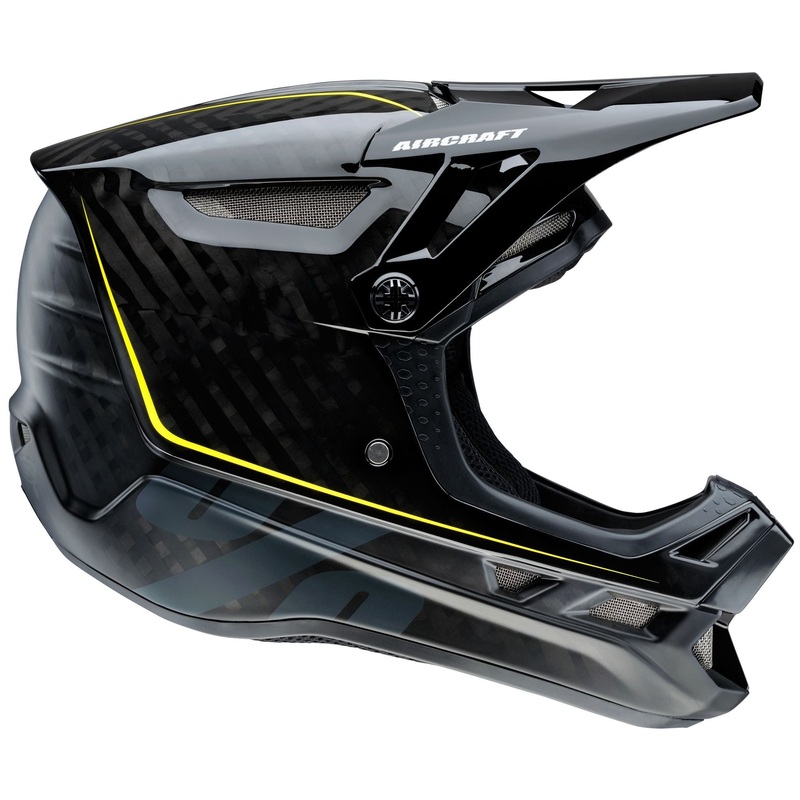 100% Aircraft DH Dull Face Helmet – Raw Black