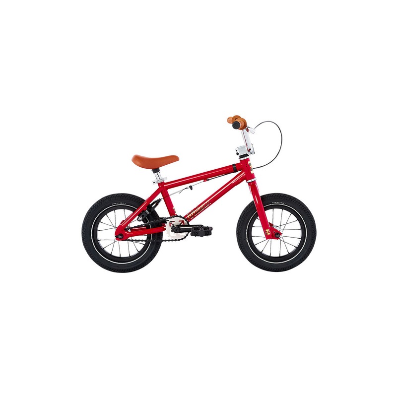 Fit Misfit 12″ BMX Freestyle Bike-Warm Red