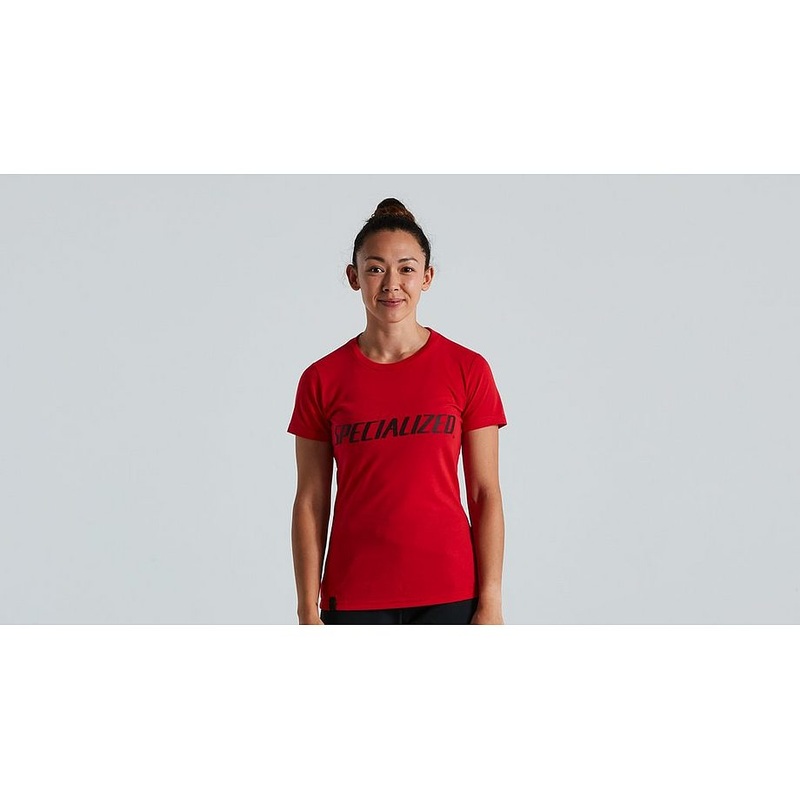 Specialized wordmark tee ss wmn flo red xs