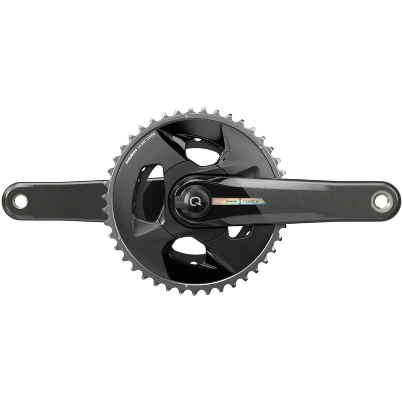 SRAM Force AXS Wide Power Meter Crankset – 175mm 2x 12-Speed 43/30t 94 BCD DUB Spindle Interface Iridescent Gray D2