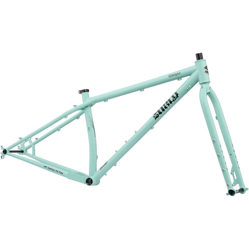 Surly Krampus Frameset – 29″ Steel Blue Oyster Coat Medium