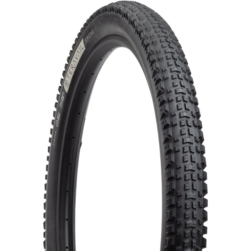 Teravail Ehline Tire – 27.5 x 2.5 Tubeless Folding Black Light and Supple